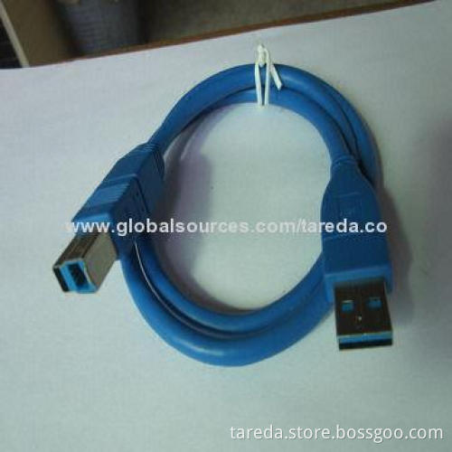 Super Speed AM to BM USB3.0 Cable, Up to 5Gbps Transfer Rate